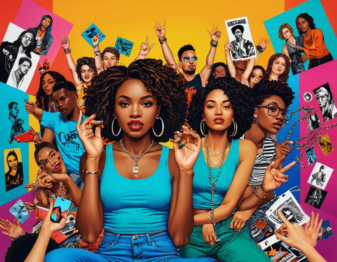 A vibrant scene showcasing an independent artist passionately creating bold and explicit fan art, surrounded by icons of digital liberation and blogging. Include elements of freedom like breaking chains or open doors, with a diverse group of supportive fans visible in the background, celebrating creativity. The color palette should be bright and lively, reflecting both artistic expression and a sense of community. ultra-realistic. vibrant colors. dynamic composition.